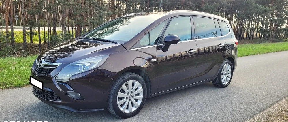 Opel Zafira cena 28900 przebieg: 260000, rok produkcji 2013 z Dęblin małe 352